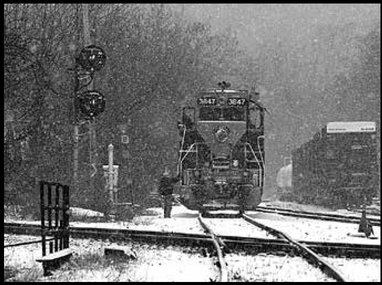 Waiting in Palmer